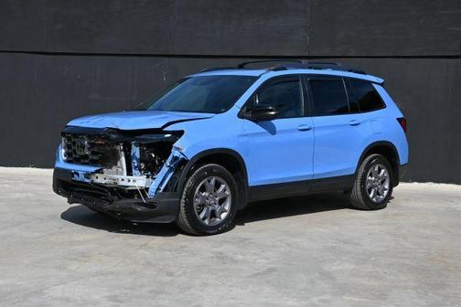 Blue 2025 Honda Passport TrailSport