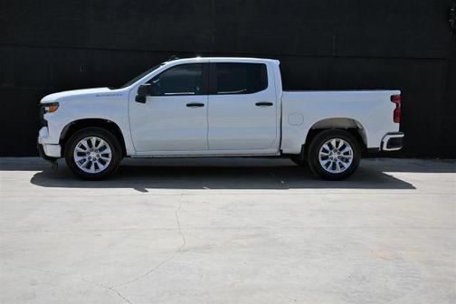 White 2023 Chevrolet Silverado 1500 Custom
