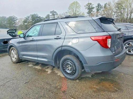 Gray 2024 Ford Explorer XLT