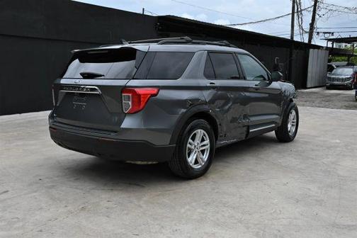 Gray 2024 Ford Explorer XLT