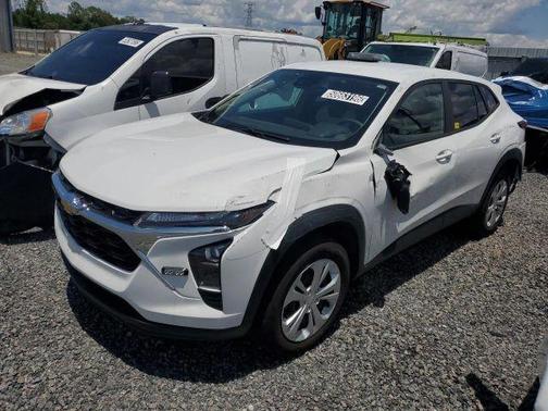 White 2025 Chevrolet Trax LS