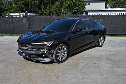 Black 2023 Acura Integra Base