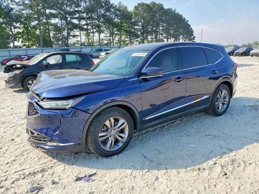 Blue 2022 Acura MDX Base