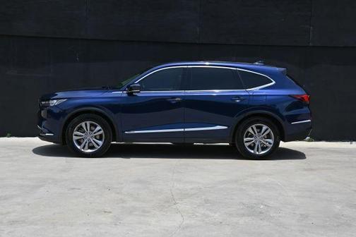 Blue 2022 Acura MDX Base