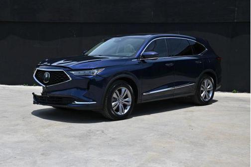 Blue 2022 Acura MDX Base