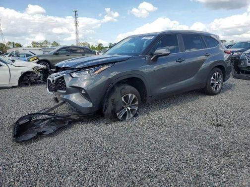 Gray 2023 Toyota Highlander XLE
