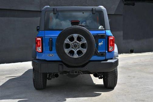 Blue 2022 Ford Bronco