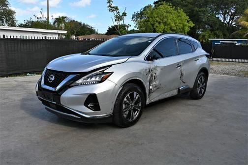 Silver 2021 Nissan Murano SV