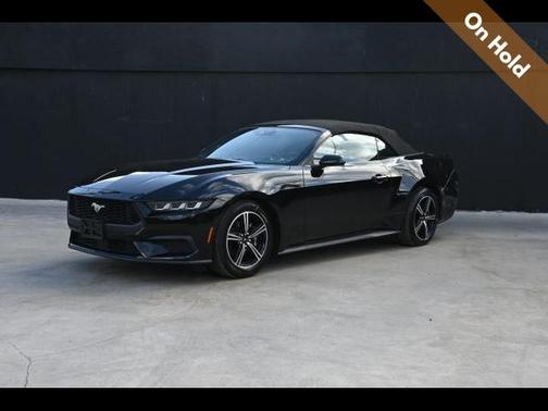 Black 2025 Ford Mustang EcoBoost Premium