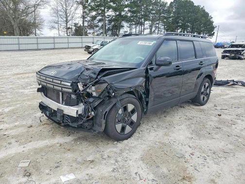 Black 2025 Hyundai SANTA FE HEV SEL