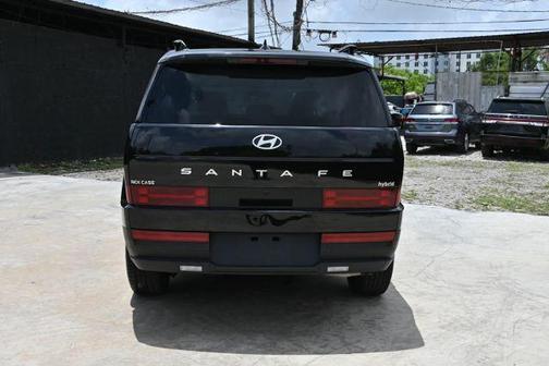 Black 2025 Hyundai SANTA FE HEV SEL