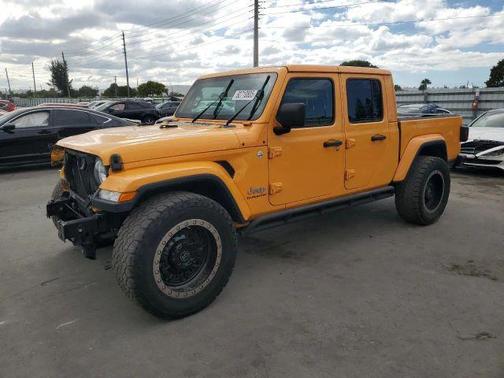 Yellow 2021 Jeep Gladiator Overland
