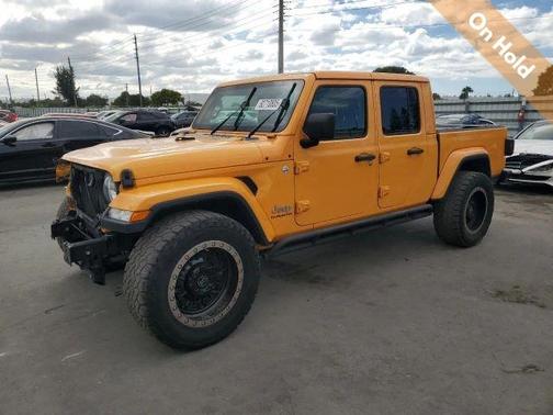 Yellow 2021 Jeep Gladiator Overland