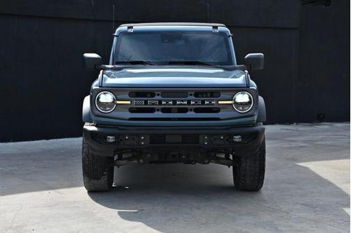 Blue 2021 Ford Bronco Big Bend