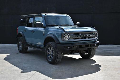 Blue 2021 Ford Bronco Big Bend