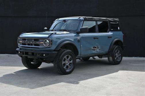 Blue 2021 Ford Bronco Big Bend