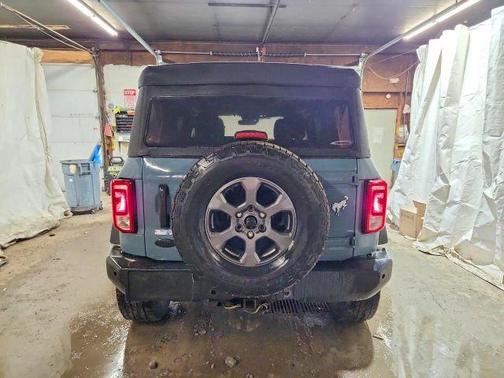 Blue 2021 Ford Bronco Big Bend