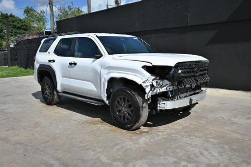 White 2025 Toyota 4Runner SR5 Sport