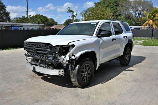 White 2025 Toyota 4Runner SR5 Sport