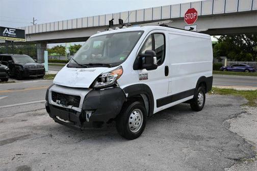 White 2021 RAM ProMaster 1500 Low Roof