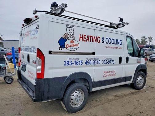 White 2021 RAM ProMaster 1500 Low Roof