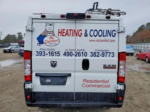 White 2021 RAM ProMaster 1500 Low Roof