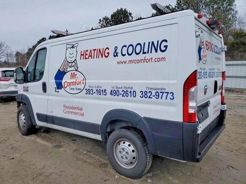 White 2021 RAM ProMaster 1500 Low Roof