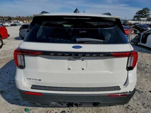White 2025 Ford Explorer Active