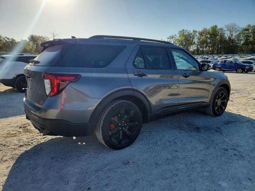 Gray 2024 Ford Explorer ST