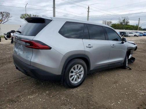 Silver 2025 Toyota Grand Highlander Hybrid XLE