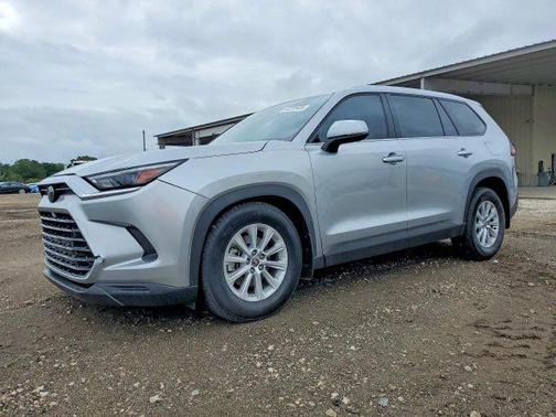 Silver 2025 Toyota Grand Highlander Hybrid XLE