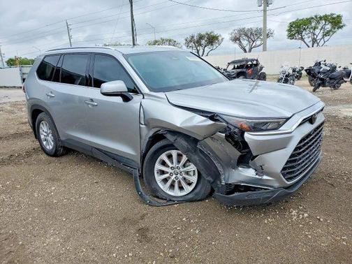 Silver 2025 Toyota Grand Highlander Hybrid XLE