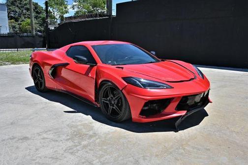Red 2022 Chevrolet Corvette Stingray w/1LT