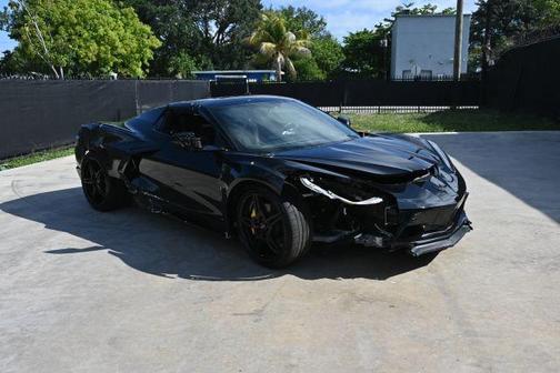 Black 2022 Chevrolet Corvette Stingray w/3LT