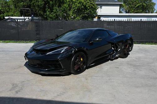 Black 2022 Chevrolet Corvette Stingray w/3LT