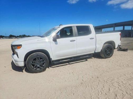 White 2023 Chevrolet Silverado 1500 Custom