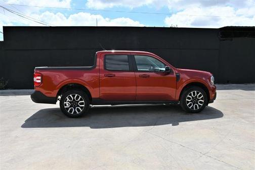 Red 2024 Ford Maverick Lariat