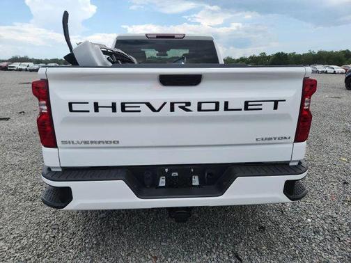 White 2025 Chevrolet Silverado 1500 Custom