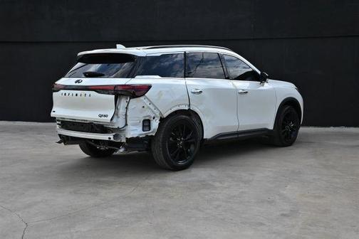 Majestic White 2025 INFINITI QX60 Luxe