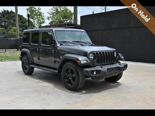 Gray 2023 Jeep Wrangler Sport