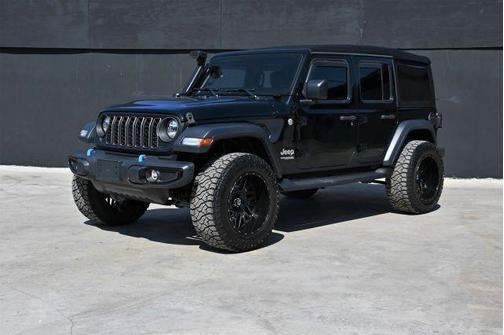 Black 2020 Jeep Wrangler Unlimited Sport