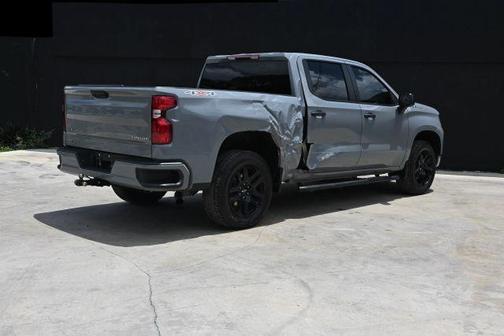 Gray 2024 Chevrolet Silverado 1500 Custom
