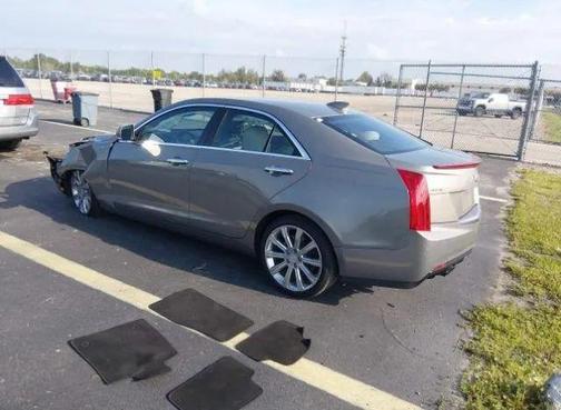 Gray 2017 Cadillac ATS 2.0L Turbo Luxury