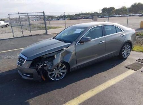 Gray 2017 Cadillac ATS 2.0L Turbo Luxury