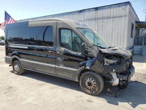 Black 2023 Ford Transit-250 ROOF W/LWB