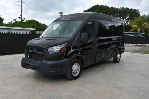 Black 2023 Ford Transit-250 ROOF W/LWB
