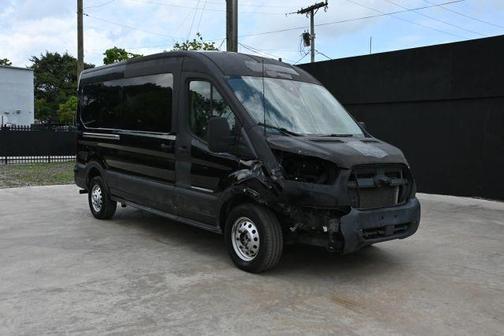Black 2023 Ford Transit-250 ROOF W/LWB