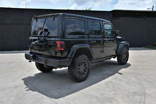Black 2025 Jeep Wrangler Sahara