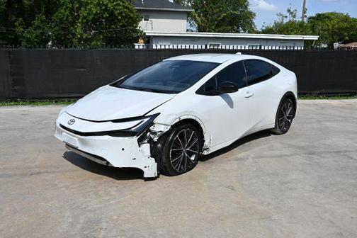 White 2023 Toyota Prius XLE