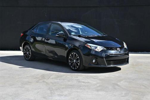 Black 2015 Toyota Corolla S
